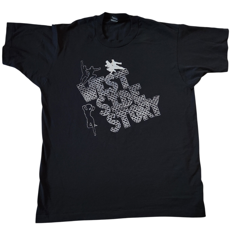 Vintage 90s Single Stitch West Side Story Size XL Graphic T-shirt